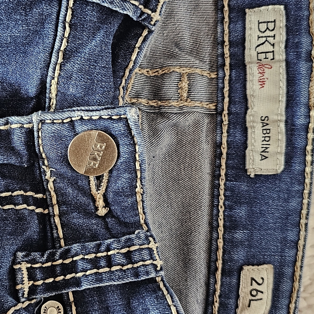 BKE Women's Boot Cut Jeans - Blue - Picture 6 of 8